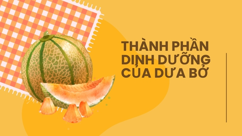 Thành phần dinh dưỡng của dưa bở