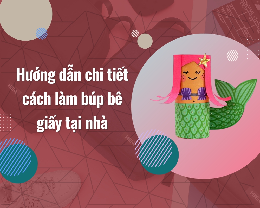 Cách làm búp bê giấy