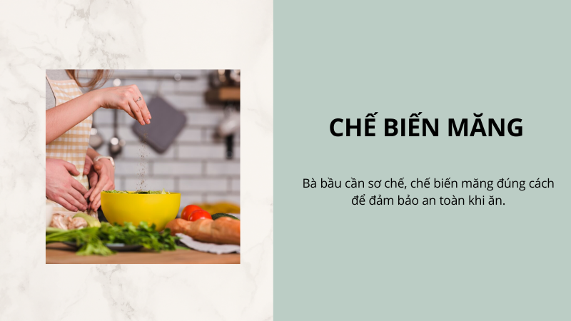 Cách chế biến măng an toàn cho bà bầu