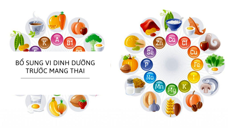 Bổ sung vi dinh dưỡng trước khi mang thai