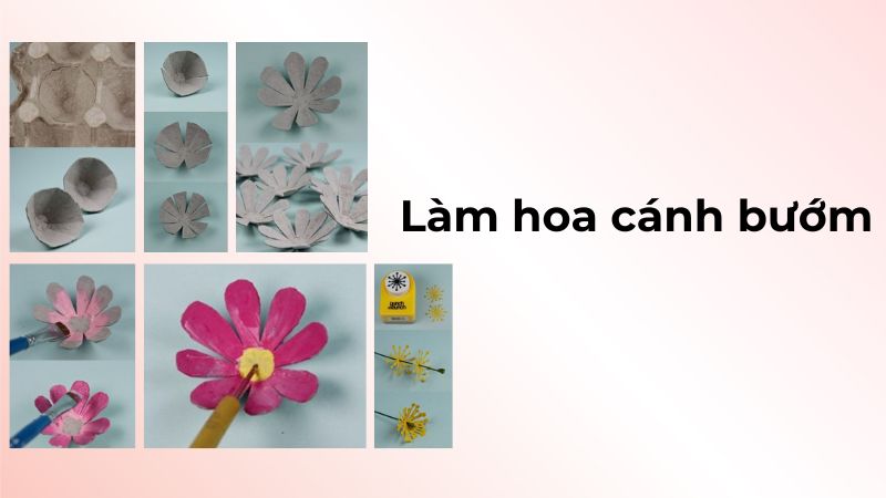 Làm hoa cánh bướm