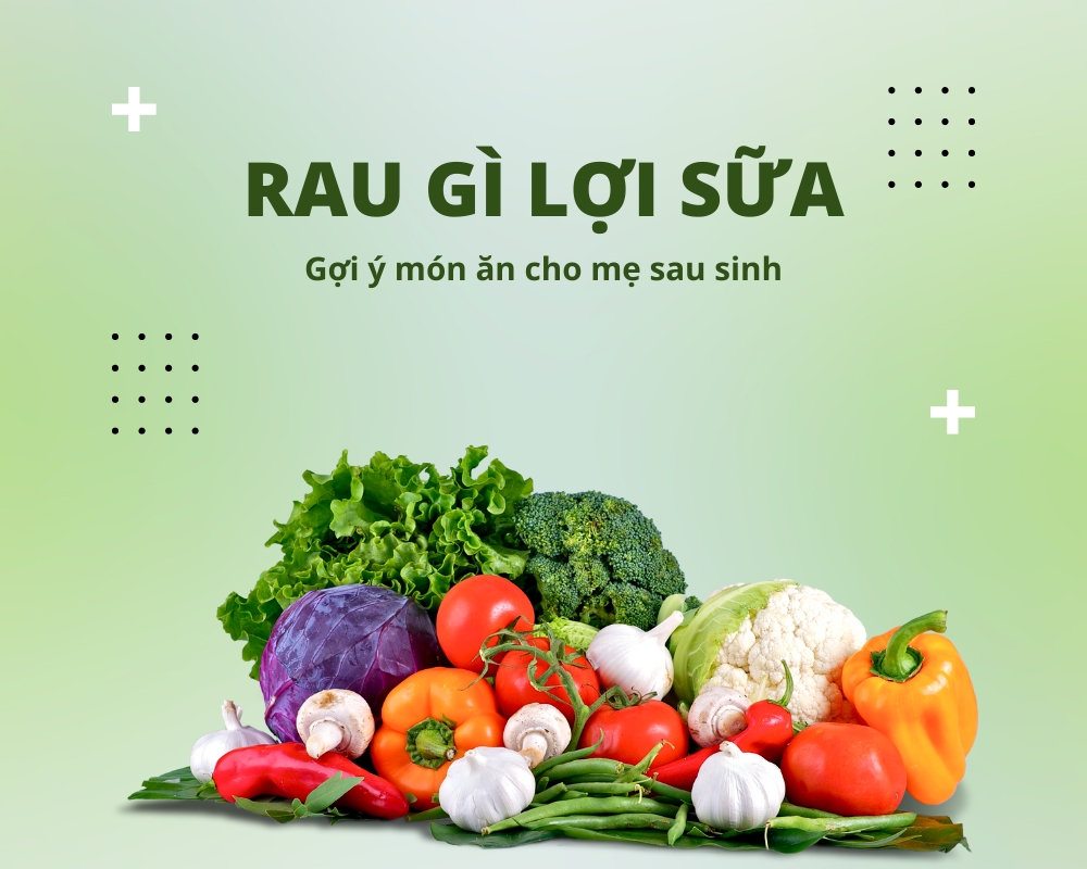 rau gì lợi sữa